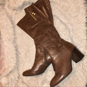 Brown Heel Boots